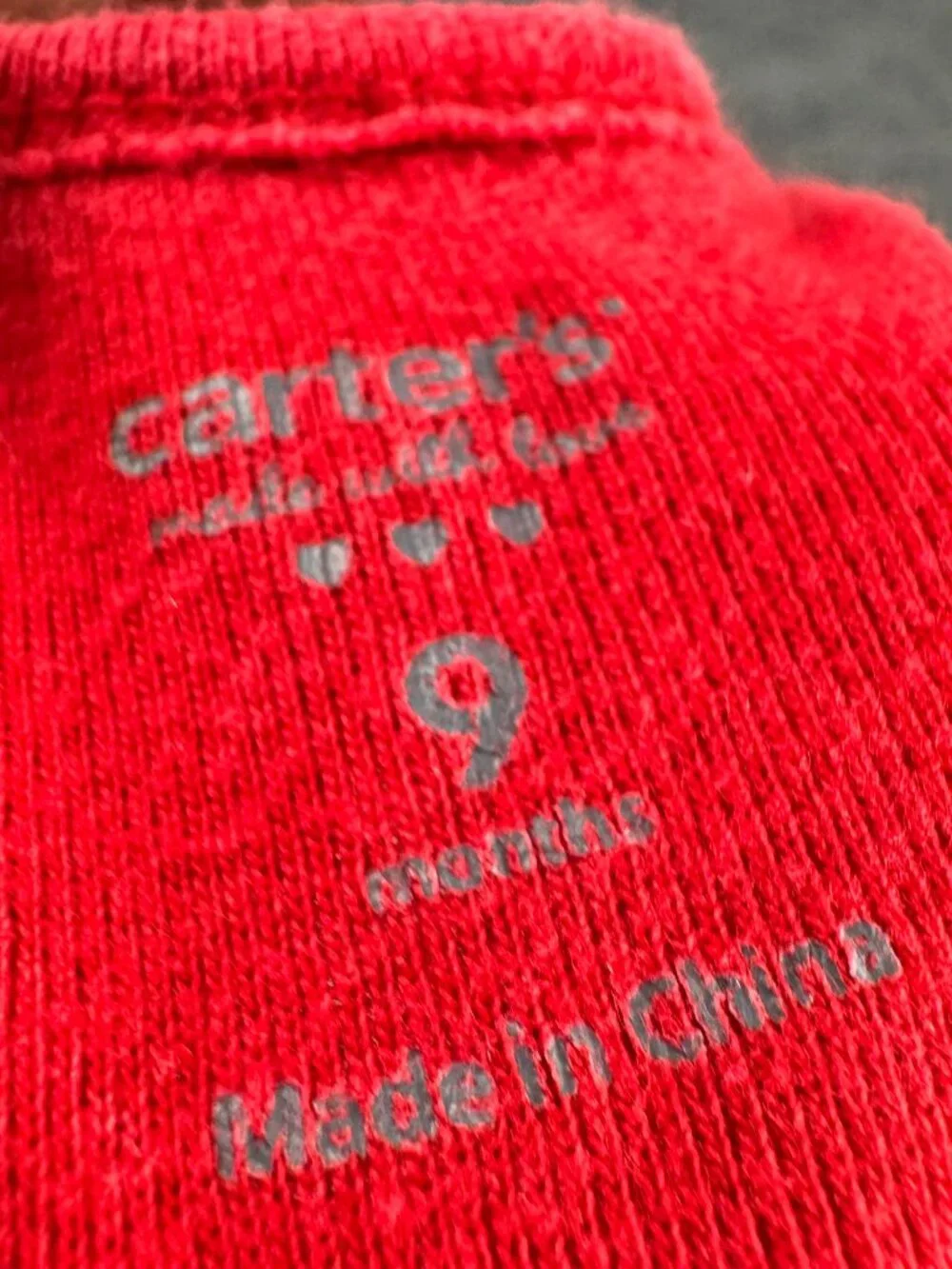 Carter's Baby Boy Red Football 